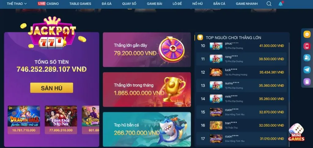Thưởng nạp lại hàng tuần alo889
